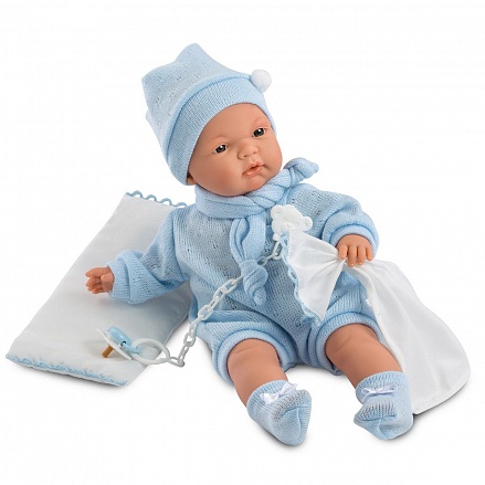 Интерактивная кукла – Жоель с одеялом, 38 см 