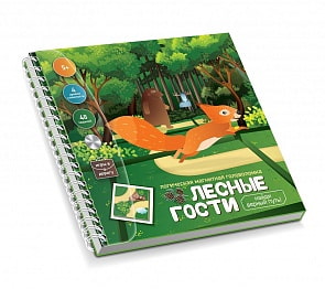 Игра магнитная головоломка - Лесные гости. Найди верный путь (Десятое королевство, 03552ДК)