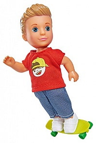 Кукла Тимми - скейтбордист, 12 см (Simba, 5733070)