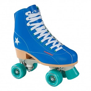 Ролики Rollschuh Roller Disco, Gr. 41, blau/grün (Hudora, 13197)