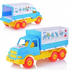 Автомобиль с тентом - Смурфики (Полесье, 64462) - миниатюра