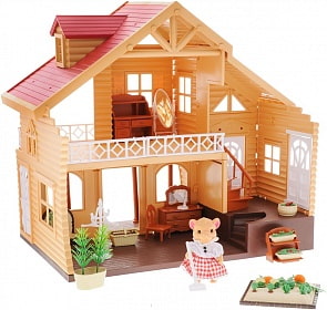 Вилла загородная из серии «Счастливые друзья», с аксессуарами (ABtoys, PT-00306)