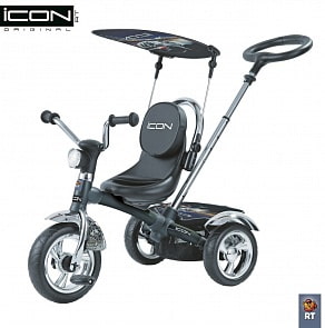 Велосипед 3-колесный Icon 4 RT original black mat car (ICON RT original, 3679RT)