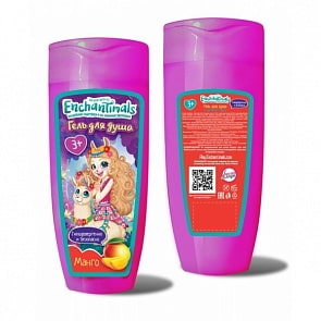 Детский гель для душа Enchantimals с ароматом манго, 250 мл (Милая Леди, 50941-ENS)