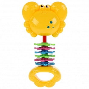 Погремушка развивающая Крабик (Умка, B1298199-R-D1)