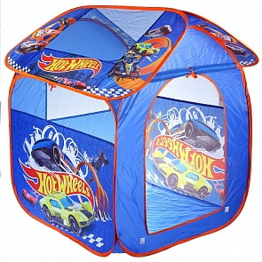 Палатка детская игровая из серии Hot Wheels, размер 83 х 80 х 105 см., в сумке (Играем вместе, GFA-HW-R)