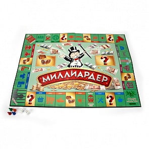 Настольная экономическая игра - Миллиардер (Умка, 4690590104286sim)