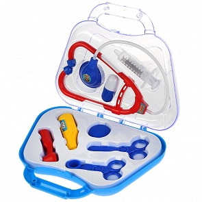 Набор доктора в чемодане - Доктор Пилюлькин, 8 предметов (Играем вместе, ZY778496-R)