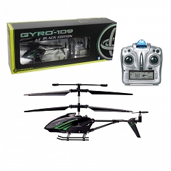 Вертолет с гироскопом - GYRO-109 Black Edition (1Toy, Т58768) - миниатюра