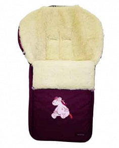 Спальный мешок в коляску №06 - Aurora, бордовый (Womar, 00-0013360 _5 бордовый)