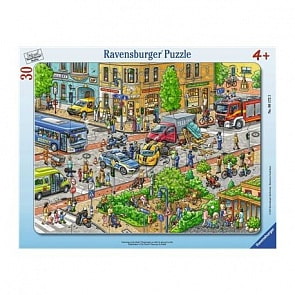 Пазл - Дорожная авария, 30 деталей (Ravensburger, 06172)