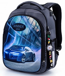 Ранец Winner One 6016 с часами (Winner, 6016)