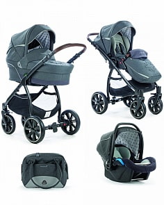 Коляска детская Noordi Polaris Comfort 3/1, iron gate (Noordi, 583673)