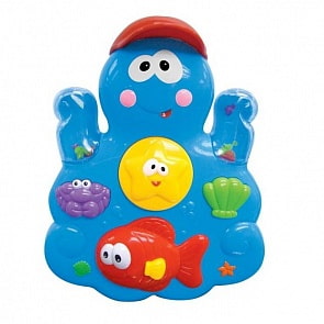 Интерактивная развивающая игрушка Осьминог (Kiddieland, KID 035550)