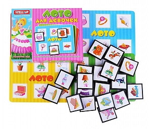 Лото для девочек (Стеллар, 00913)