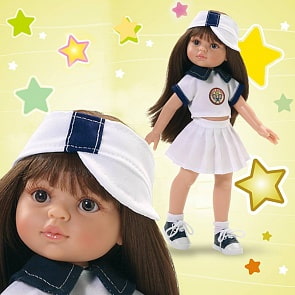 Кукла Кэрол теннисистка, 32 см. (Munecas Paola Reina, 04603_paola)