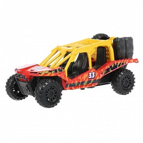 Машина багги Австоспорт 12 см красная металлическая (Технопарк, CHAB-12SRT-RD)