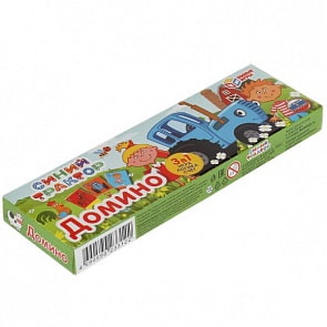 Домино - Умные игры 3-в-1 - Синий трактор, игра, логика, счет (Умка, 4690590233122)