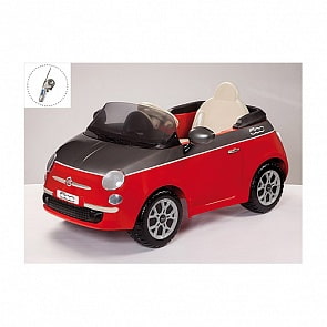 Электроприводная красная машина на радиоуправлении, FIAT 500 (Peg-Perego, ED1163) Электроприводная красная машина на радиоуправлении, FIAT 500 (Peg-Perego, ED1163)