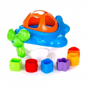 Дидактическая игрушка-сортер - Самолет (Нордпласт, Н-792)