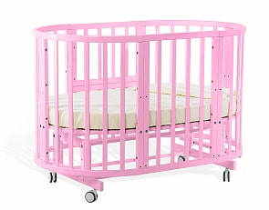 Кровать-трансформер Nuovita Nido Magia, цвет Delicata orchidea / Нежная орхидея (Nuovita, NM_008)