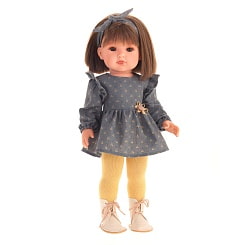 Кукла Белла в синем 45 см виниловая (Munecas Antonio Juan ,S.L., 28009)