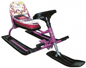 Снегокат Comfort Auto Girls Dream со складной спинкой (Russian Winter, 4443RT) Снегокат Comfort Auto Girls Dream со складной спинкой (Russian Winter, 4443RT)