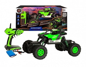 Краулер на радиоуправлении – Хищник, 4WD, 10 км/ч (Пламенный мотор, 870255)