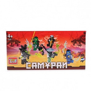 Конструктор - Самураи, мини набор (Город мастеров, LL-2703-Rsim)