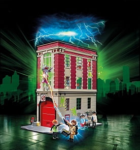 Playmobil Ghostbusters 9219 Пожарное депо Охотники за привидениями