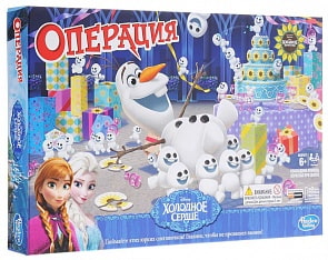 Настольная игра - Операция - Холодное сердце (Hasbro, B4504121)