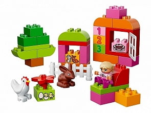 Lego Duplo. Лучшие друзья: курочка и кролик (LEGO, 10571)