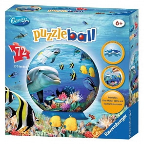 3D Паззл "Подводный мир" (Ravensburger, 12128st)       