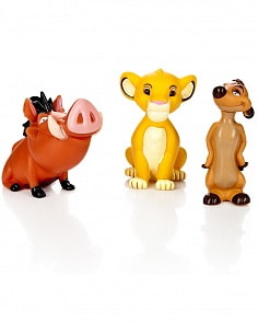 Набор из трёх игрушек для купания - Король Лев, Дисней (Играем вместе, 146R-PVC)