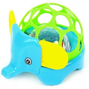 Погремушка для малышей – Слоненок, разные цвета (Junfa Toys, 8102A) (ассортимент)
