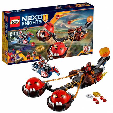 Lego Nexo Knights. Безумная колесница Укротителя 
