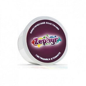 Кинетический песок светящийся в темноте, 150 г (Zephyr, 00-00000825)