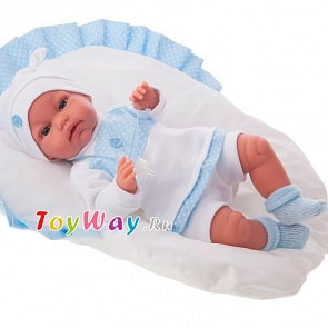 Кукла Лукас, озвученная, 34 см (Antonio Juans Munecas, 7039B)