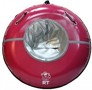 Санки надувные - тюбинг Deluxe с кольцом Cherry, диаметр 75 см. (RT, 3897RT)