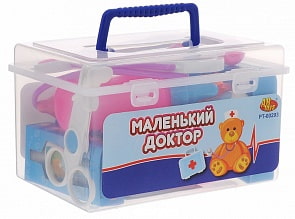 Набор доктора в чемодане, 22 предмета, серия «Маленький доктор» (Rinzo/Abtoys, PT-00293)