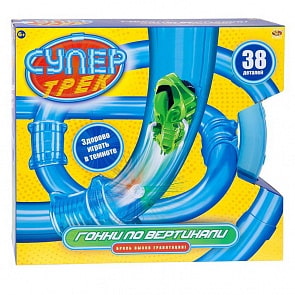 Трек - Высокоскоростные трубы, 38 деталей (ABtoys, PT-00931)