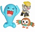 Игровой набор TM Pokemon - Джангмо-о, Роулет, Воббафет  - миниатюра №1