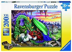 Пазл - Королева драконов, 200 деталей (Ravensburger, 12655) - миниатюра