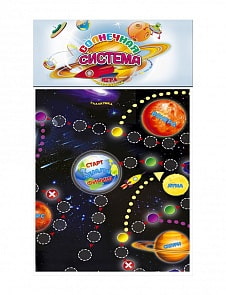 Настольная мини-игра - Солнечная система (Рыжий Кот, ИН-7358)