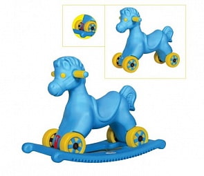 Детская качалка-каталка 2в1 Лошадка (King Kids, KK_RH9070)