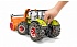 Трактор Claas Axion 950 c цепями и снегоочистителем  - миниатюра №3