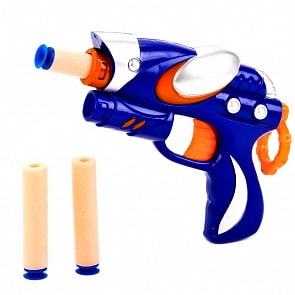 Бластер с 3 мягкими пулями на присосках (Играем Вместе, 1604G014-R)