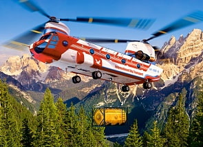 Пазлы Castorland – Вертолет, 300 элементов (Castorland, B-030125)