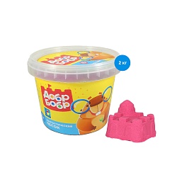 Фантастический песок, розовый, 2 кг (1toy, Т10268) - миниатюра