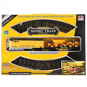 Железная дорога с самосвалом и трактором, свет и звук (1209B226sim)